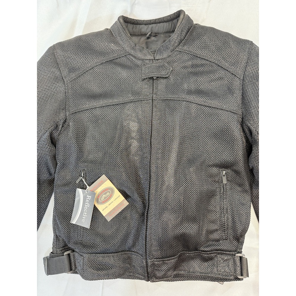 River Road Sedona Mesh Jacket Womens Large Motorcycle Biker Reflective Liner Arm
